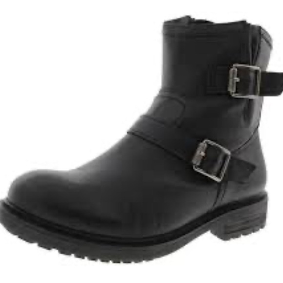 New Sofft Shoes Womens Size 6 Black Leather Side Zip Boot - Picture 9 of 9